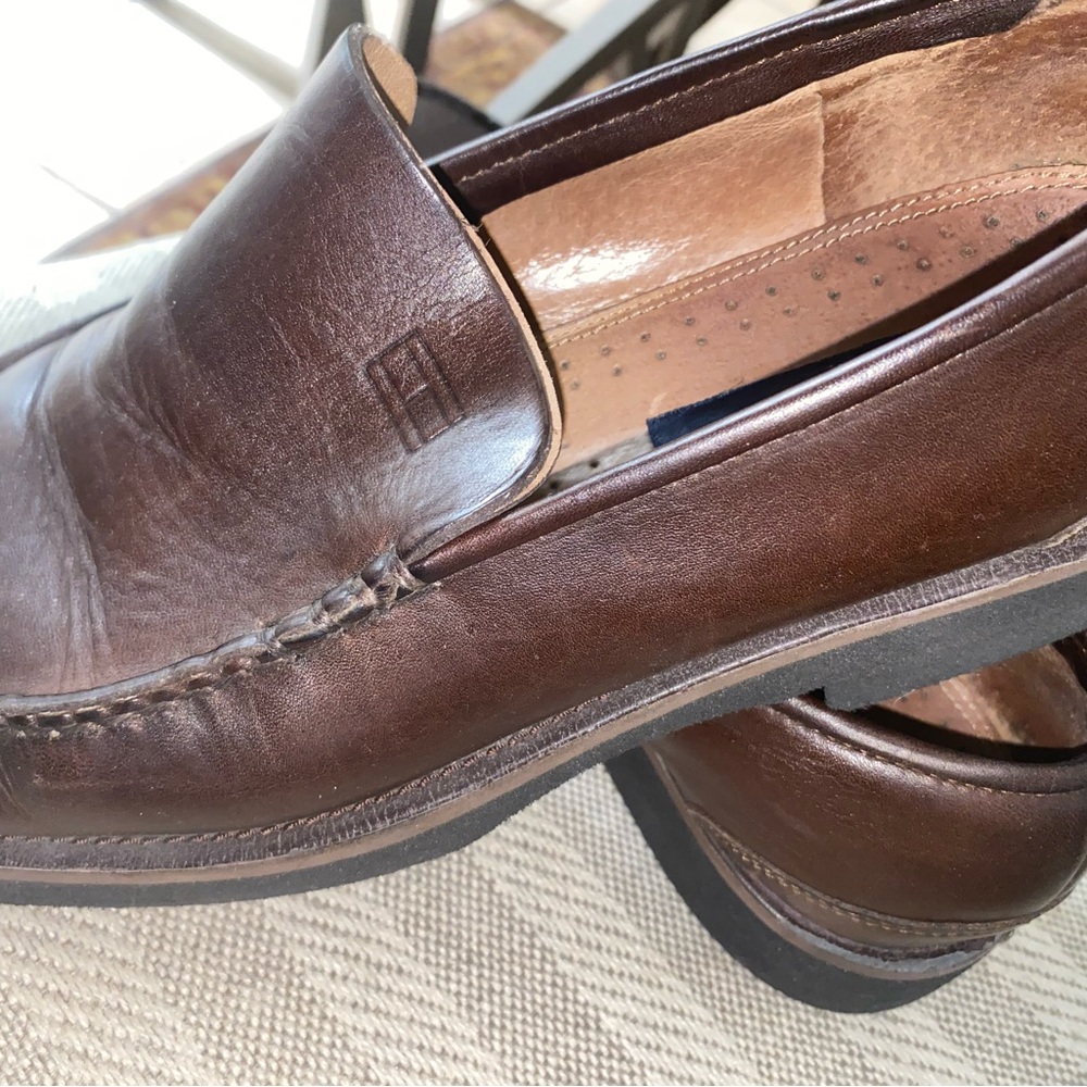 Tommy Hilfiger Brown Slip-on Dress shoes 9.5